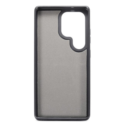 ESEBLE retro double-buckle phone case back cover, light gray