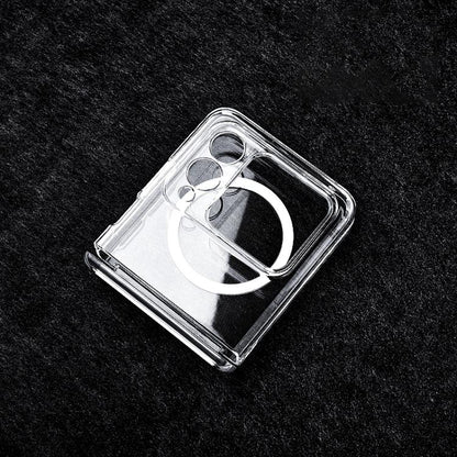 Integrated Central Axis Magnetic PC Phone Case, For Huawei nova Flip