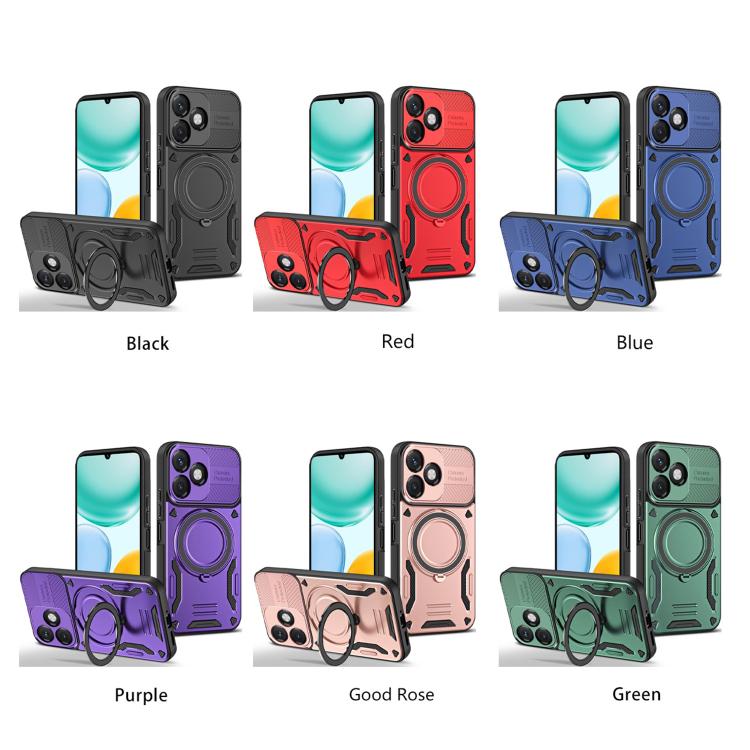 Assorted colors rugged TPU phone cases with rotating finger ring holder