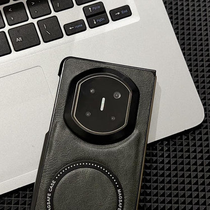 Crazy Horse Pattern MagSafe Magnetic Phone Case, For Huawei Mate X7