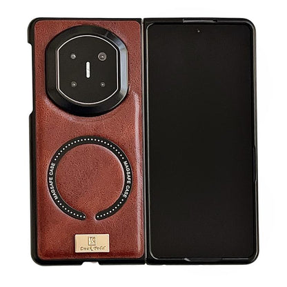 Crazy Horse Pattern MagSafe Magnetic Phone Case, For Huawei Mate X7