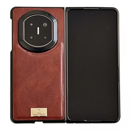 Crazy Horse Texture PU Phone Case, For Huawei Mate X7