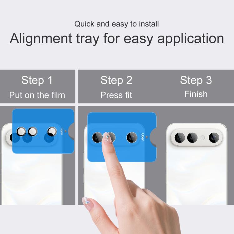 imak Glass Rear Camera Lens Film Phone Case Exclusive, Self-positioning Version, For vivo S50 Pro mini 5G, For vivo S50 5G