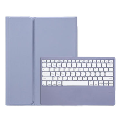 A0N19 Ultra-thin Detachable Bluetooth Keyboard Vegan Leather Tablet Case, For Redmi Pad 2 Pro / Poco Pad M1