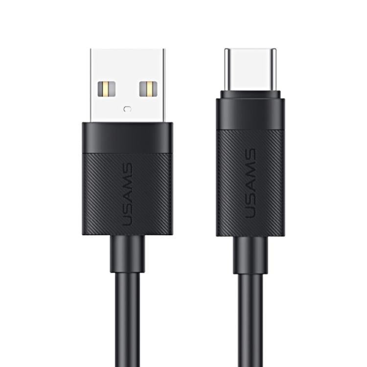 USAMS SJ777 U94 USB to Type-C 3A Fast Charging Data Cable, USB to Type-C