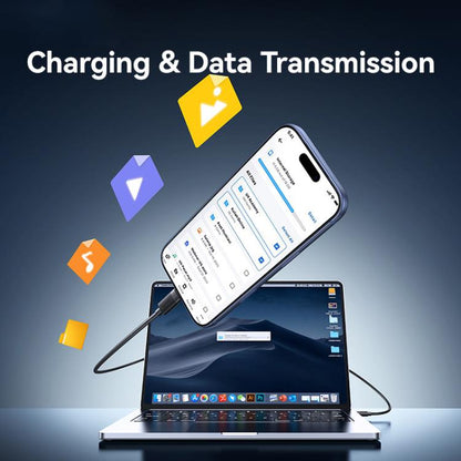 USAMS SJ777 U94 USB to Type-C 3A Fast Charging Data Cable, USB to Type-C