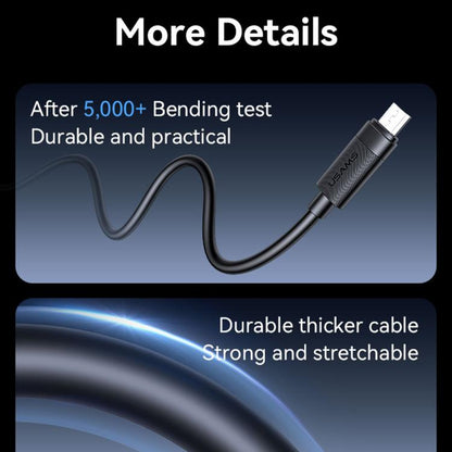 USAMS SJ779 U94 USB to Micro 2A Fast Charging Data Cable, USB to Micro