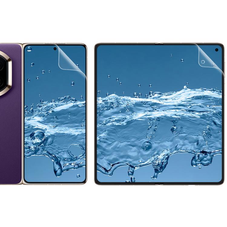 imak 4th Generation Screen Hydrogel Film Protector, Main Screen + Second Screen 1 Set, For Huawei Mate X7
