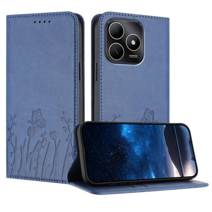 Tulips Butterfly Pattern Magnetic Vegan Leather Phone Case, For Huawei Enjoy 80 Plus, For Huawei Mate 70 Air 5G, For Huawei Pura 80 Pro+ 5G, For Huawei Pura 80 Pro 5G, For Huawei Pura 80 5G, For Huawei Enjoy 80s, For Huawei nova 14 Ultra               ...