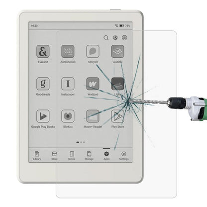 9H 0.3mm Explosion-proof Tempered Glass Film, For BOOX Go 6 Elnk 6.0, For BOOX Tablet Go 6 Gen II 6.0