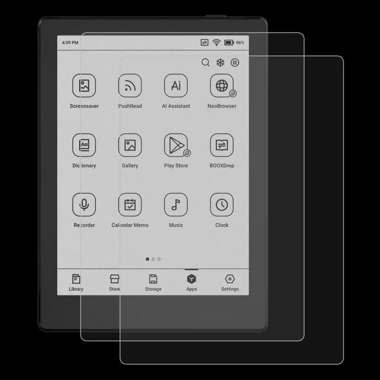 2 PCS/Pack 9H 0.3mm Explosion-proof Tempered Glass Film, For BOOX Go 6 Elnk 6.0, For BOOX Tablet Go 6 Gen II 6.0