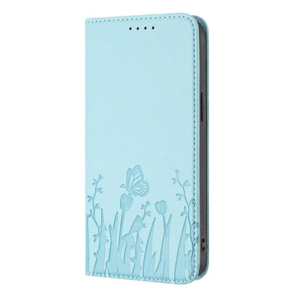 Tulips Butterfly Pattern Magnetic Vegan Leather Phone Case, For OPPO Find X8 Pro, For OPPO A78 5G Global / OPPO A1x, For OPPO Reno8 T 4G, For OPPO Find X6 Pro, For OPPO Find X6, For OPPO A1 Pro / Reno8 T 5G, For OPPO A57 4G / A57e / A57s / A77 4G / A77...