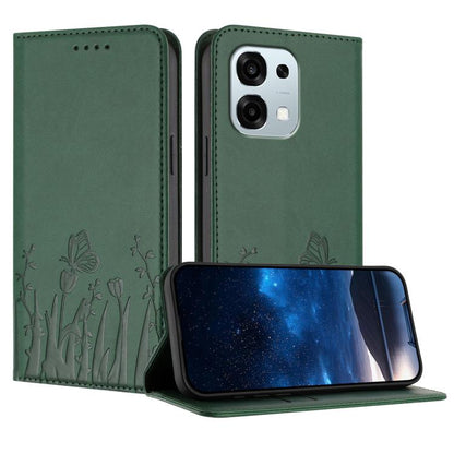 Tulips Butterfly Pattern Magnetic Vegan Leather Phone Case, For OPPO A6x / A6c Global / A6 Pro India, For OPPO Reno15 F 5G Global, For OPPO Reno15 Pro Max 5G Global, For OPPO Reno15 Pro 5G Global, For OPPO Reno15 5G Global, For OPPO Find X9            ...