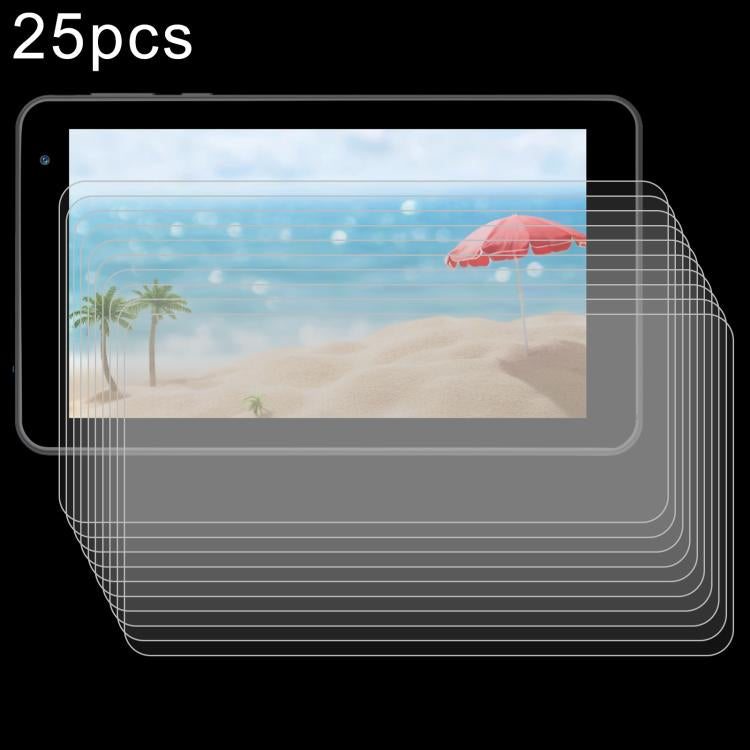 25pcs 9H 0.3mm Explosion-proof Tempered Glass Film, For GOZZGEAR P7 7.0