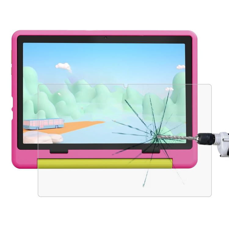 Explosion-proof tempered glass screen protector for 10.1 tablet, clear panel