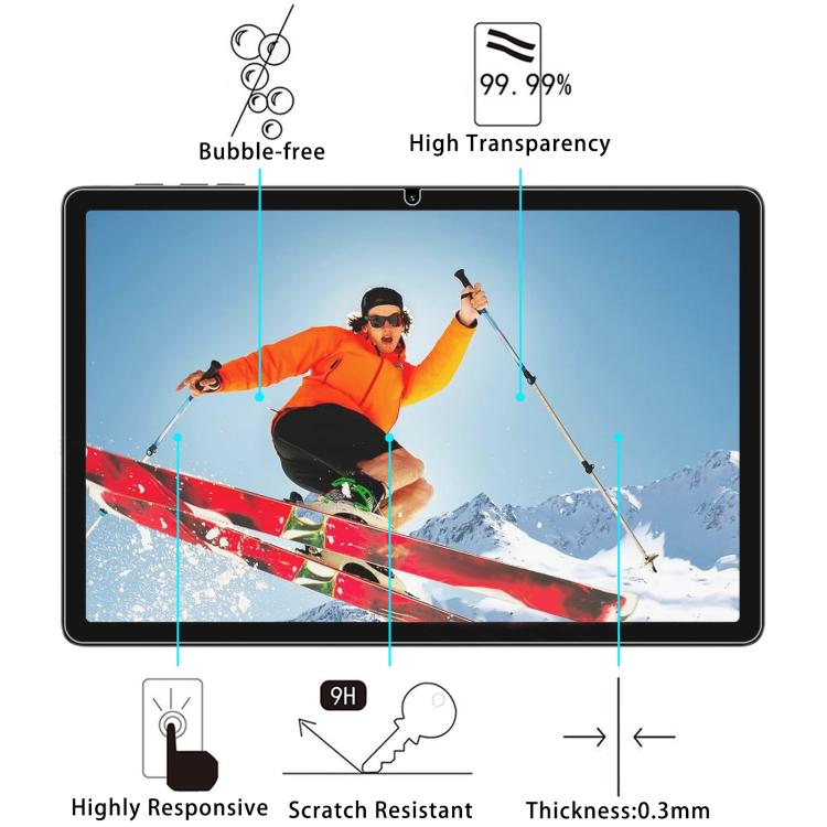 9H tempered glass screen protector film, bubble-free, scratch resistant, 0.3mm