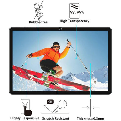 2 PCS/Pack 9H 0.3mm Explosion-proof Tempered Glass Film, For MUISOO QJG9UK / G9 11.5, For MUISOO 1001 10.1 inch, For MUISOO K6 Pro 11 inch, For MUISOO Tablet X6 10.1 inch, For MUISOO Tablet X6 Pro 10.1 inch, For MUISOO A6H 11 inch