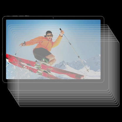 Tempered glass screen protector set, clear anti-shatter film for tablet screens