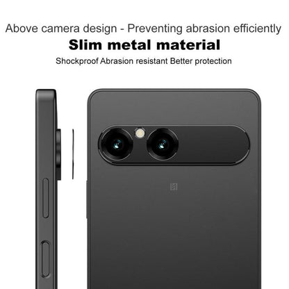 IMAK Metal Camera Lens Protector Cover, For Sony Xperia 10 VII