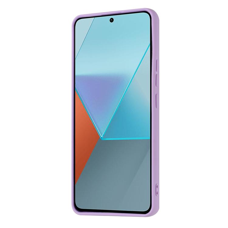 Litchi Pattern Magnetic Card Bag Holder Phone Case, For Redmi Note 13 Pro 4G Global