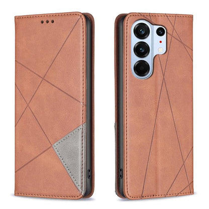 Rhombus Texture Magnetic Leather Phone Case, For Tecno Pova 8 5G, For Tecno Pova Curve 2 5G, For Tecno Spark 50 4G, For Tecno Camon 50 Pro 4G, For Tecno Camon 50 4G, For Tecno Spark Go 3