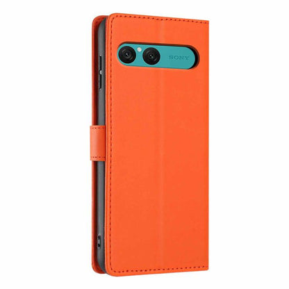 Tree Cat Embossed Flip Vegan Leather Phone Case, For Sony Xperia 10 VII