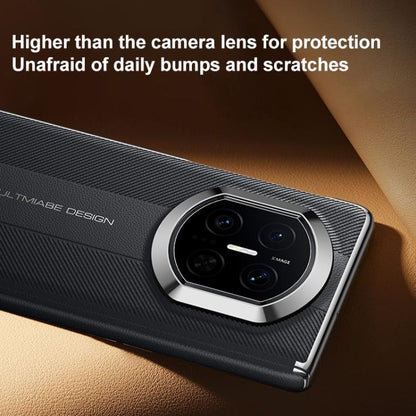 Black phone case with raised camera protection ring and textured grip back