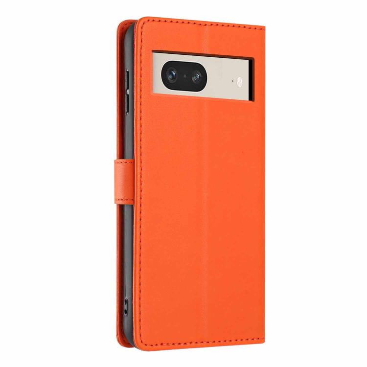 Tree Cat Embossed Flip Vegan Leather Phone Case, For Google Pixel 7, For Google Pixel 6a
