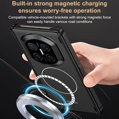 GKK Dual Center Magnetic Full Coverage Phone Case with Holder, For Huawei Mate X7