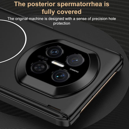GKK Dual Center Magnetic Full Coverage Phone Case with Holder, For Huawei Mate X7
