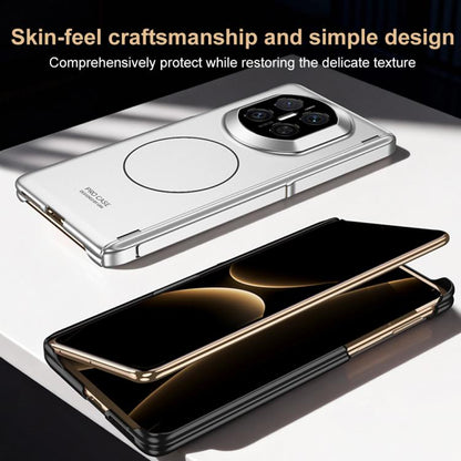 GKK Dual Center Magnetic Full Coverage Phone Case with Holder, For Huawei Mate X7