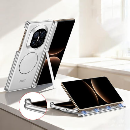 GKK Dual Center Magnetic Full Coverage Phone Case with Holder, For Huawei Mate X7