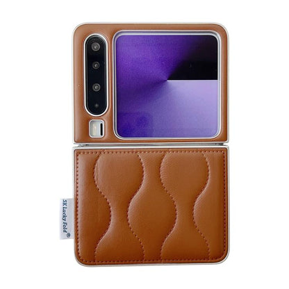 Puffer Jacket Texture Phone Case, For Huawei Mate X7, For Huawei Pura X, For Huawei Mate X6, For Huawei Pocket 2, For Huawei Mate X3 / X5