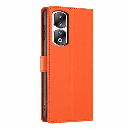 Tree Cat Embossed Flip Vegan Leather Phone Case, For Honor 90 Pro, For Honor 90