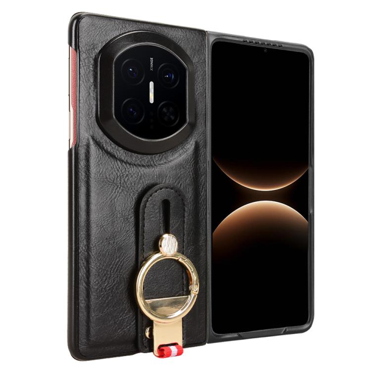 Wristband Leather Back Phone Case, For Huawei Mate X7