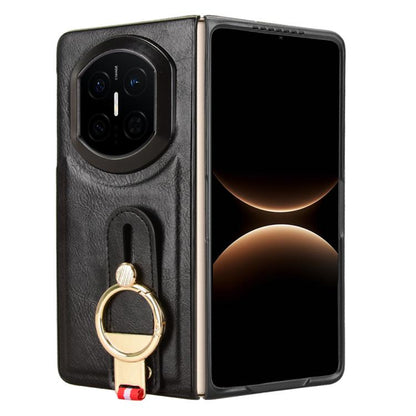 Wristband Leather Back Phone Case, For Huawei Mate X7