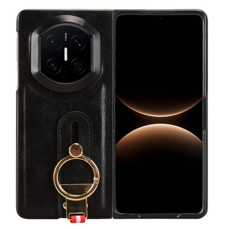 Wristband Leather Back Phone Case, For Huawei Mate X7