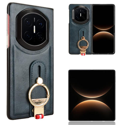 Wristband Leather Back Phone Case, For Huawei Mate X7