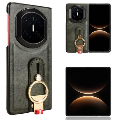 Wristband Leather Back Phone Case, For Huawei Mate X7