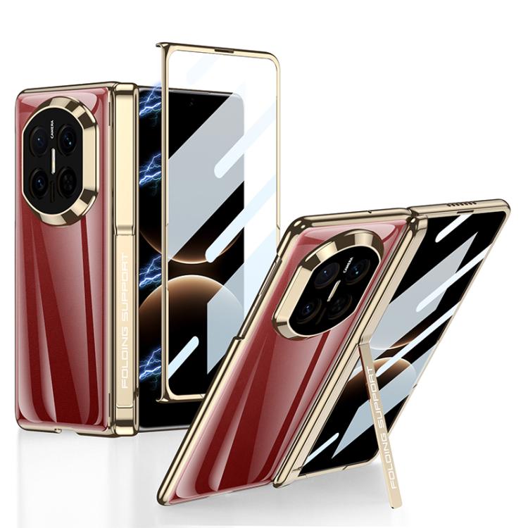 GKK HD Integrated Magnetic Fold Hinge Shockproof Phone Case, For Huawei Pura X Max, For Huawei Mate X7