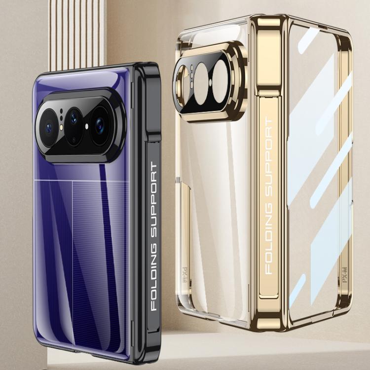 GKK HD Integrated Magnetic Fold Hinge Shockproof Phone Case, For Huawei Pura X Max, For Huawei Mate X7