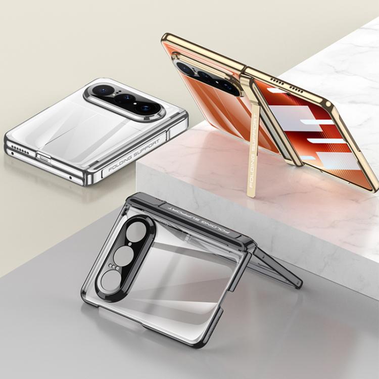 GKK HD Integrated Magnetic Fold Hinge Shockproof Phone Case, For Huawei Pura X Max, For Huawei Mate X7