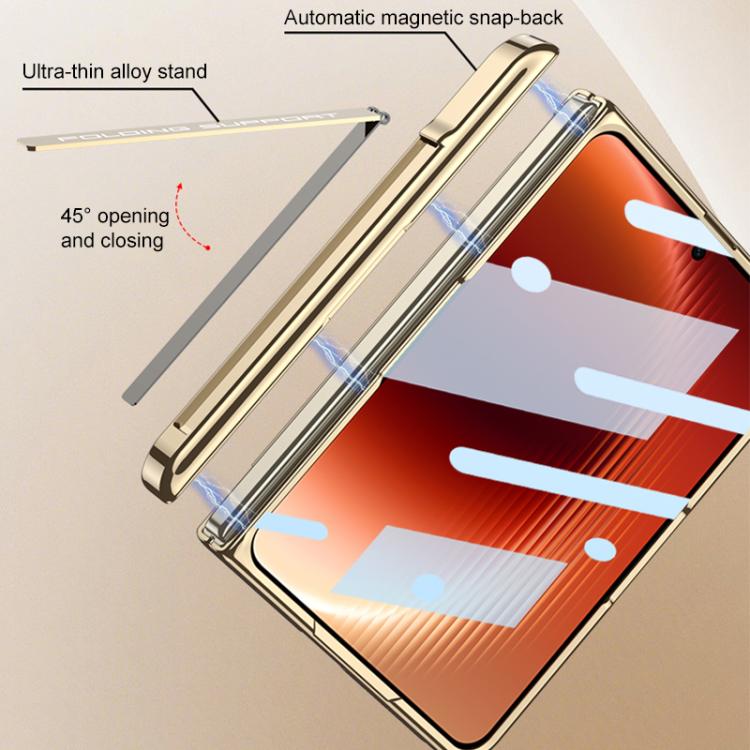 GKK HD Integrated Magnetic Fold Hinge Shockproof Phone Case, For Huawei Pura X Max, For Huawei Mate X7