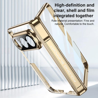 GKK HD Integrated Magnetic Fold Hinge Shockproof Phone Case, For Huawei Pura X Max, For Huawei Mate X7