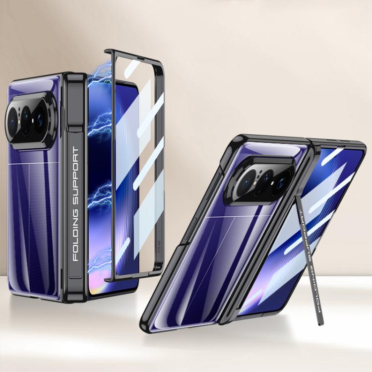 GKK HD Integrated Magnetic Fold Hinge Shockproof Phone Case, For Huawei Pura X Max, For Huawei Mate X7