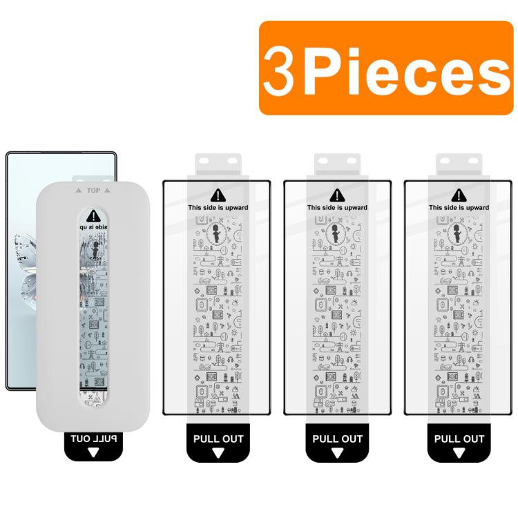 imak Dust-free Chamber Locator Full Coverage Tempered Glass Film, For ZTE Nubia RedMagic 11 Air, For ZTE Nubia RedMagic 11 Pro/Pro+