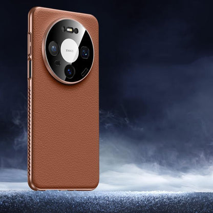 Soft Armor Cooling Plain Leather Hybrid PC Phone Case, For Huawei Mate 80 Pro Max, For Huawei Mate 80