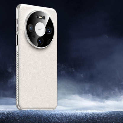 Soft Armor Cooling Plain Leather Hybrid PC Phone Case, For Huawei Mate 80 Pro Max, For Huawei Mate 80