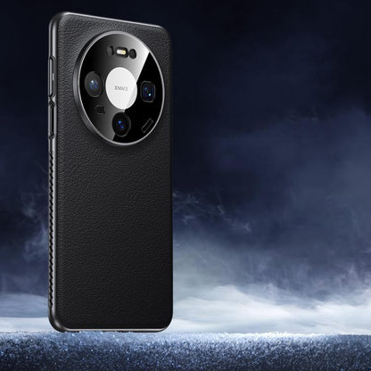 Soft Armor Cooling Plain Leather Hybrid PC Phone Case, For Huawei Mate 80 Pro Max, For Huawei Mate 80
