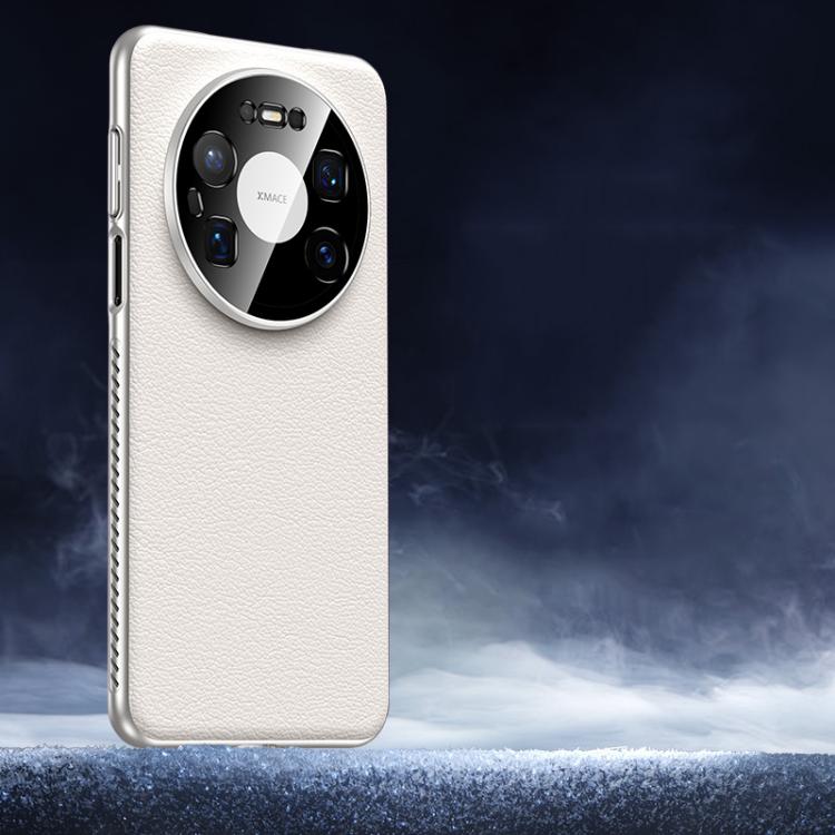 Soft Armor Cooling Plain Leather Hybrid PC Phone Case, For Huawei Mate 80 Pro Max, For Huawei Mate 80